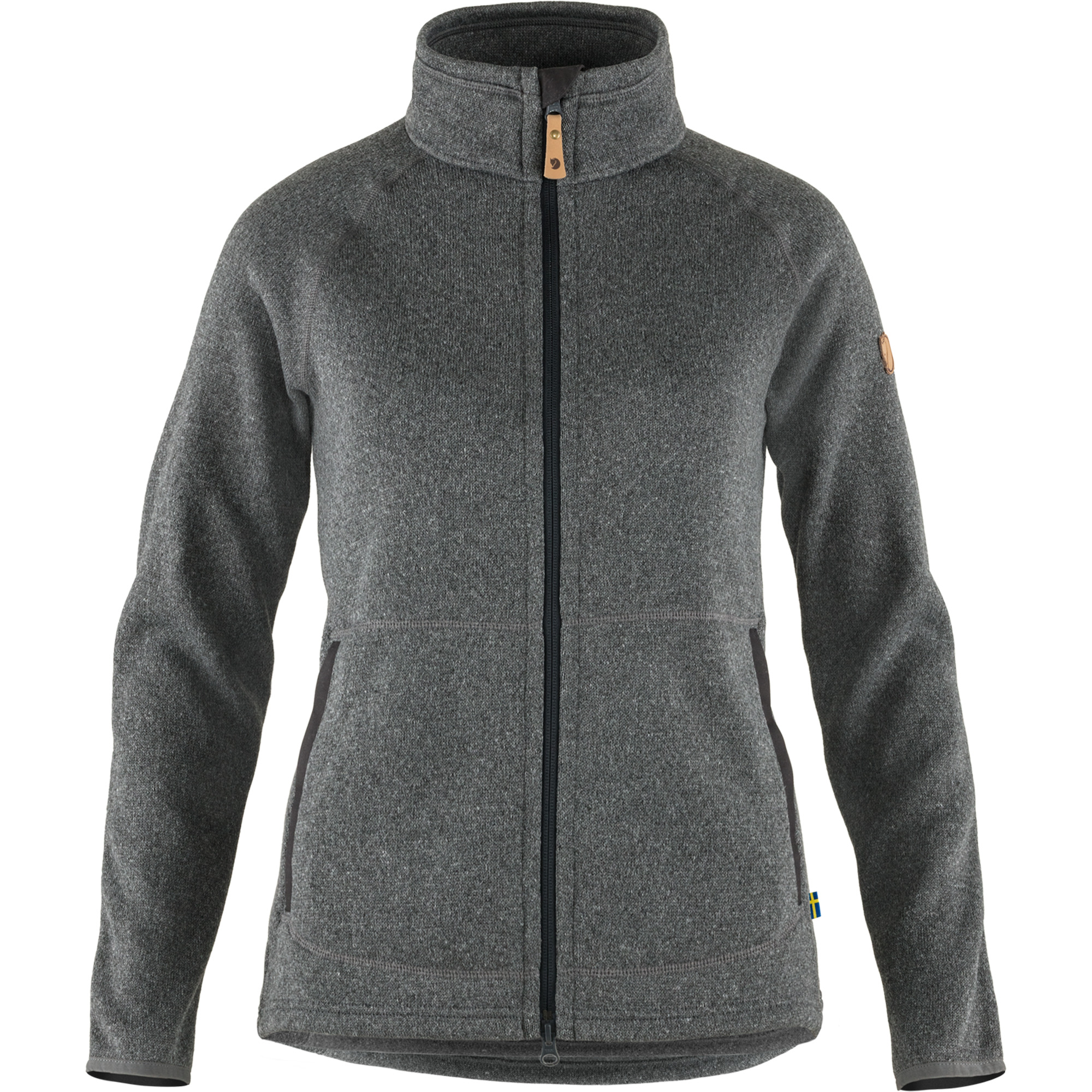 Övik Fleece Zip Sweater W