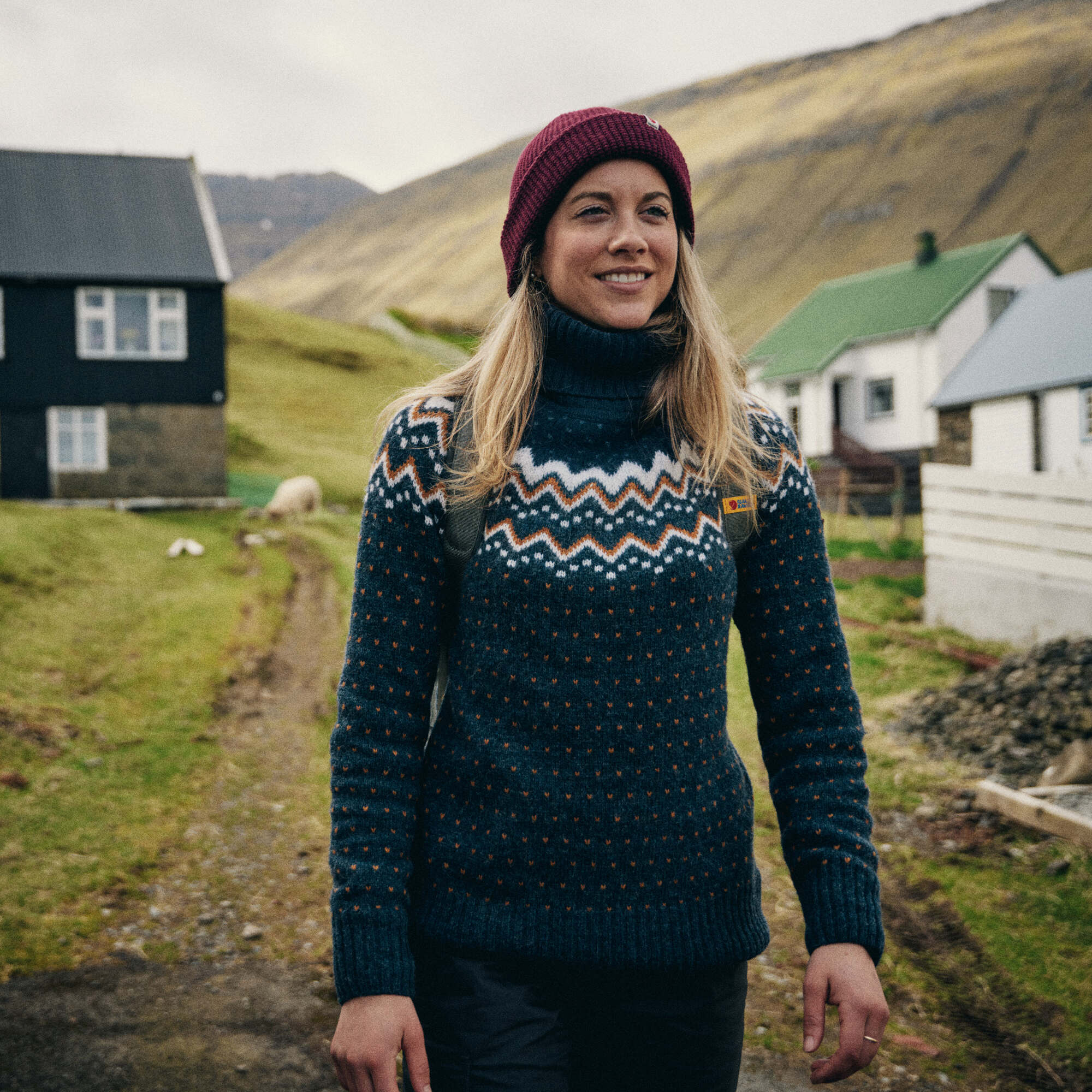 Övik Knit Roller Neck W