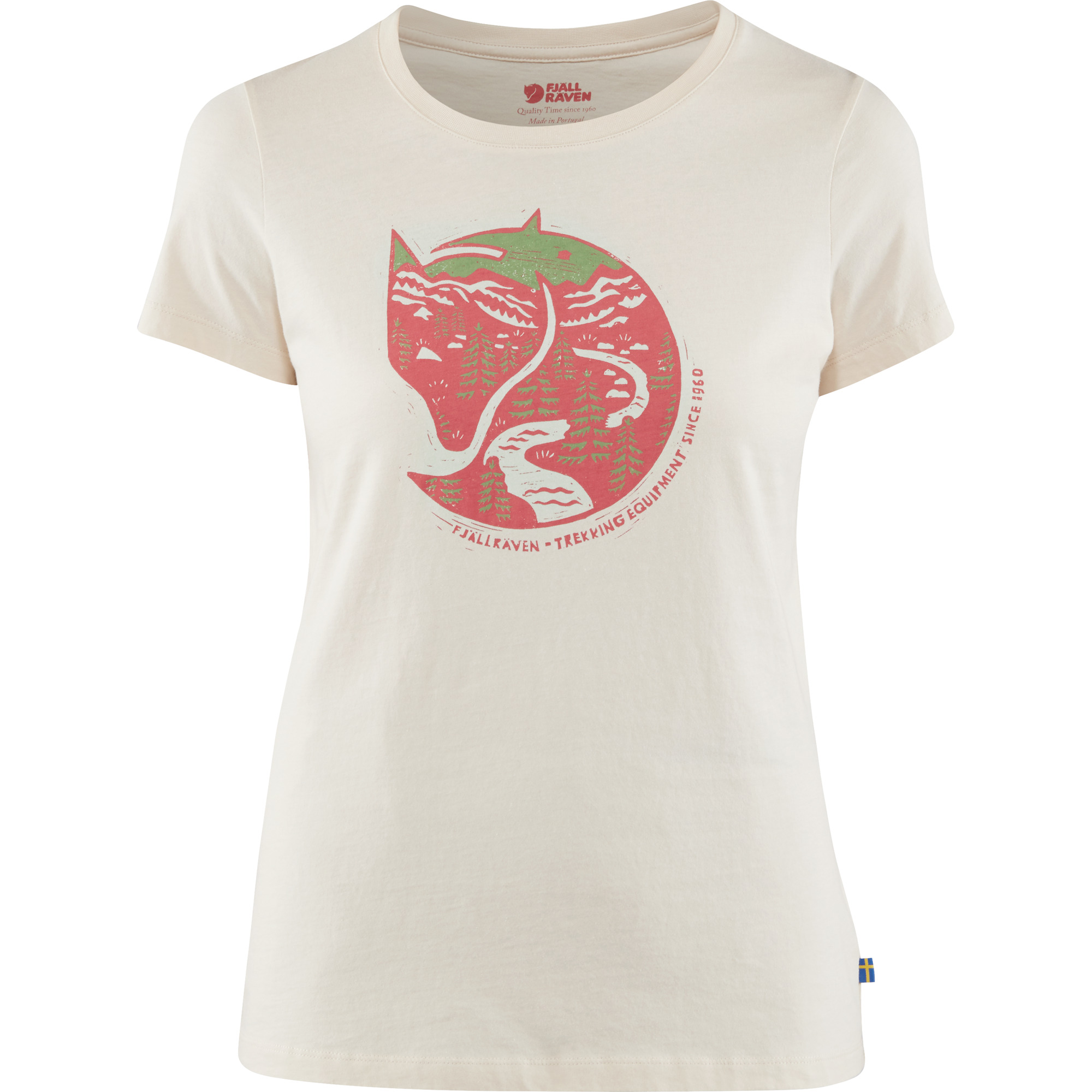 Arctic Fox Print T-shirt W